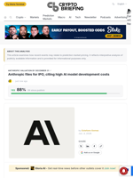 Anthropic files for IPO, citing high AI model development costs