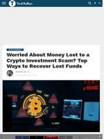 Worried About Money Lost to a Crypto Investment Scam? Top Ways to Recover Lost Funds - TechBullion
