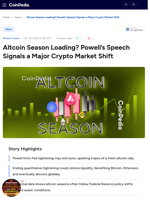 Altcoin Season Loading? Powell’s Speech Signals a Major Crypto Market Shift