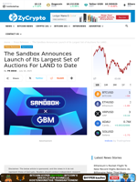 The Sandbox Announces Launch of Its Largest Set of Auctions For LAND to Date