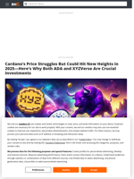 Cardano's Price Struggles But Could Hit New Heights in 2025—Here’s Why Both ADA and XYZVerse Are Crucial Investments - Brave New Coin