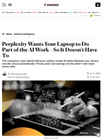 Perplexity Wants Your Laptop to Do Part of the AI Work—So It Doesn't Have To - Decrypt