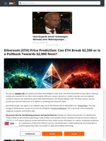 Ethereum (ETH) Price Prediction: Can ETH Break $2,350 or Is a Pullback Towards $2,000 Next? - Brave New Coin