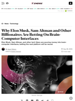 Why Elon Musk, Sam Altman and Other Billionaires Are Betting On Brain-Computer Interfaces - Decrypt