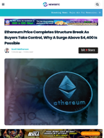 Ethereum Price Completes Structure Break As Buyers Take Control, Why A Surge Above $4,400 Is Possible