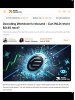 Decoding Worldcoin’s rebound – Can WLD retest $0.45 next? - AMBCrypto