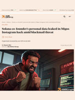 Solana co-founder's personal data leaked in Migos Instagram hack amid blackmail threat - AMBCrypto