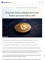 Perpetual futures changed how retail traders perceived risk in 2025 - CoinJournal