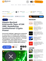 Ripple-Backed Evernorth Tops 473M XRP, Redefining Institutional Crypto Power – Featured Bitcoin News