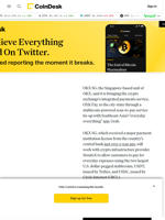 Stablecoin News: OKX SG Brings USDT and USDC Scan-to-Pay to Singapore’s Everyday Shopping