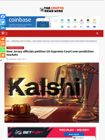 New Jersey officials petition US Supreme Court over prediction markets - The Crypto News Wire