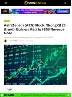 AstraZeneca (AZN) Stock: Strong Q125 Growth Bolsters Path to $80B Revenue Goal