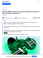 How These 3 Indicators Point to HBAR Upside