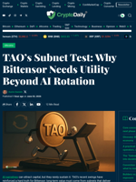 Bittensor’s Subnet Test: Utility Beyond AI Rotation