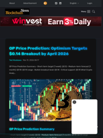 OP Price Prediction: Optimism Targets $0.14 Breakout by April 2026 - Blockchain.News