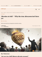 Altcoins at risk? - Why the true altseason isn’t here yet - AMBCrypto