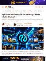 Injective's RWA markets are booming - Here's what's driving it - AMBCrypto