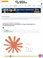 ICE Markets, NYSE join Anthropic AI's Project Glasswing for AI-secured infrastructure