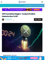XRP Countdown Begins—Analyst Predicts Explosive Run To $11