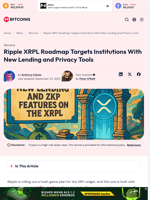 Ripple XRPL Roadmap Adds Lending and Privacy for Institutions