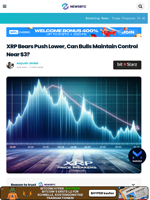 XRP Bears Push Lower, Can Bulls Maintain Control Near $3?