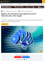 AI Agents Could End Web Advertising, says a16z Crypto