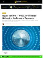 Ripple vs SWIFT: Why XRP-Powered Network is the Future of Payments - CoinCentral