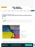 Karaganov's remarks complicate Russia-Ukraine ceasefire prospects by 2026