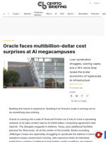 Oracle faces multibillion-dollar cost surprises at AI megacampuses