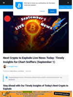Live Next Crypto to Explode Updates: New Pump.fun Token Explodes with $1.8M Volume in 24h, Digital Wallet Adoption Soars Globally, and More...