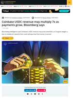 Coinbase’s USDC Revenue Could Grow Seven Fold: Bloomberg