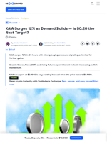 How Quickly Can KAIA Price Reach $0.20? S
