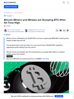 Bitcoin Miners are Selling BTC After the All-Time High – Here’s Why