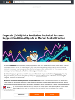 Dogecoin (DOGE) Price Prediction: Technical Patterns Suggest Conditional Upside as Market Seeks Direction - Brave New Coin