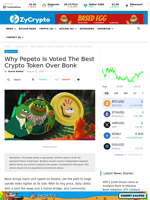Why Pepeto Is Voted The Best Crypto Token Over Bonk 