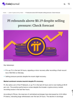 PI rebounds above $0.19 despite selling pressure: Check forecast