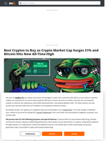 Best Cryptos to Buy as Crypto Market Cap Surges 31% and Bitcoin Hits New All-Time-High