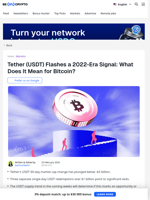 What USDT's 2022 Signal Means for Bitcoin in February 2026