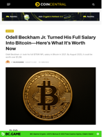Odell Beckham Jr. Turned His Full Salary Into Bitcoin—Here's All