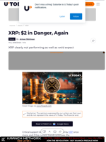 XRP: $2 in Danger, Again