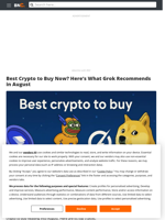 Best Crypto to Buy Now? Here's What Grok Recommends in August