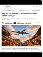 Why is AERO down 10% despite Aerodrome’s $679K earnings? - AMBCrypto