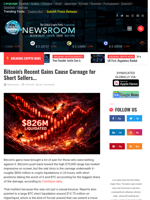 
Bitcoin's Recent Gains Cause Carnage for Short Sellers... | Cryptocurrency News Live | Breaking Crypto News - Realtime Prices, Analysis, Predictions...
