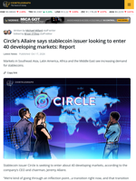 Circle looks to enter 40 new markets