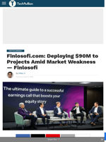 Finlosofi.com: Deploying $90M to Projects Amid Market Weakness — Finlosofi - TechBullion