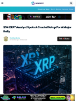 $34 XRP? Analyst Spots A Crucial Setup For A Major Rally