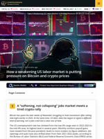 How a Weak US Jobs Market Is Squeezing Bitcoin and Crypto