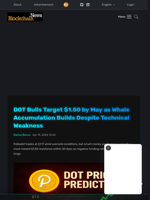 DOT Bulls Target $1.50 by May as Whale Accumulation Builds Despite Technical Weakness - Blockchain.News