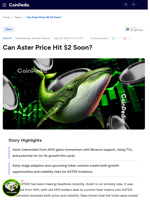 Can Aster Price Hit $2 Soon?