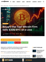 Nakamoto Dumps Bitcoin at a Major Loss, SEC Filing Reveals